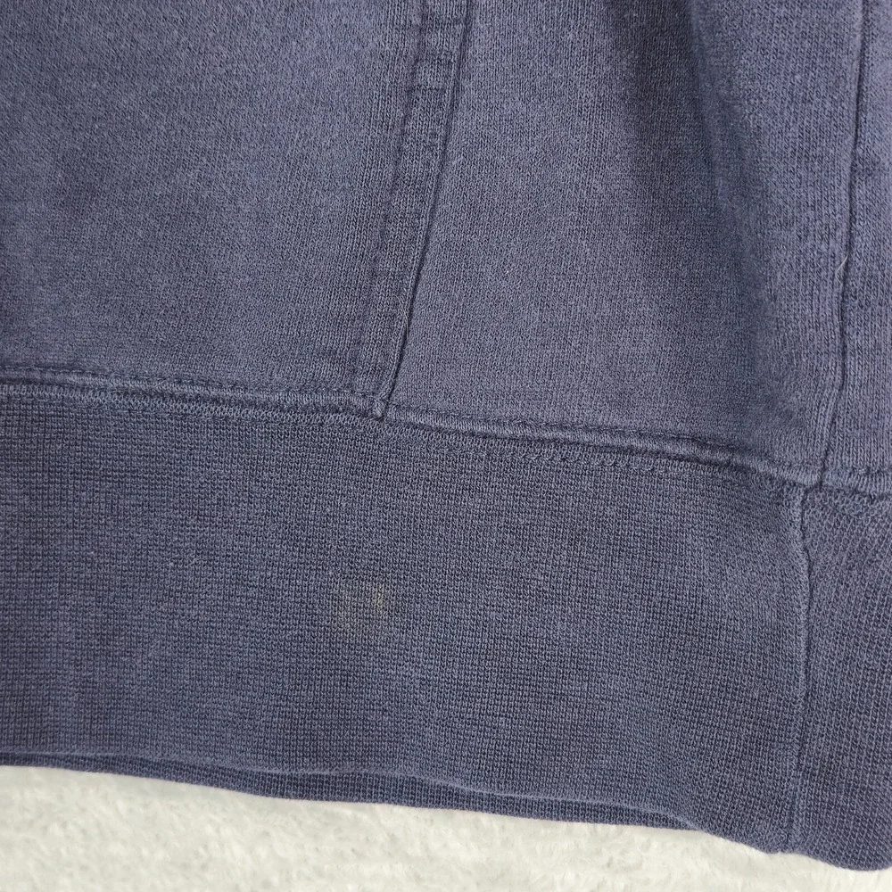 The North Face Hoodie Mens Medium Big Logo Pullover Sweater Blue‎